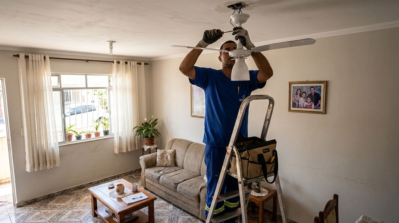 Instalação de controle em Anápolis‑GO